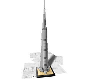 LEGO Architecture 21031 Burj Khalifa, Retired, Certified, Pre-Owned