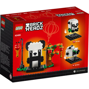 40466 Chinese New Year Pandas Brickheadz, NIB, Retired