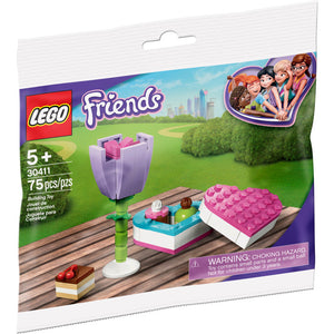 30411 Chocolate Box & Flower polybag, NIB, Retired