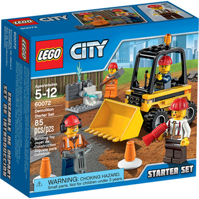 LEGO City 60072 Demolition Starter Set, NIB, Retired