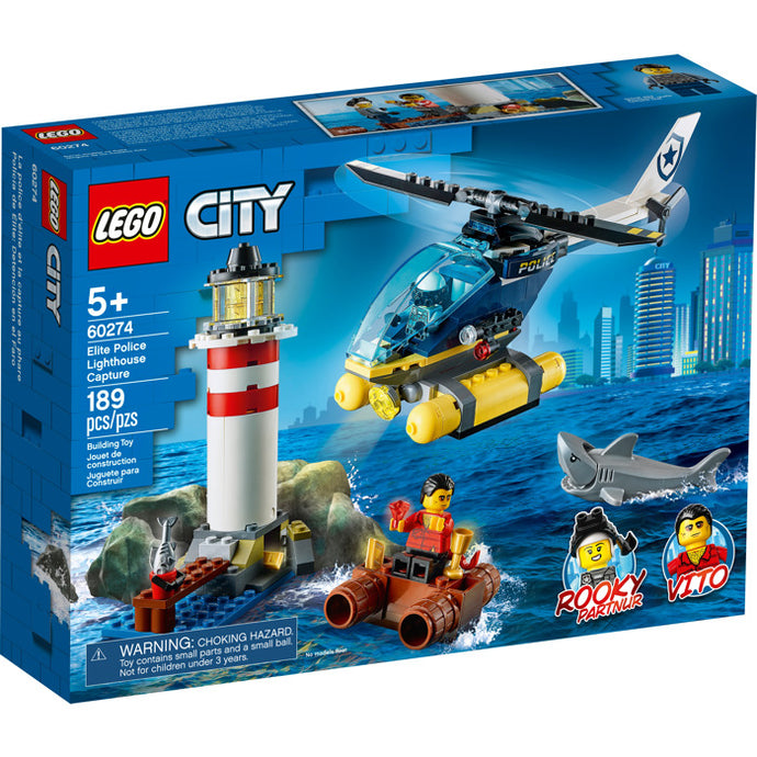 60274 Police Lighthouse Capture, NIB, Retired