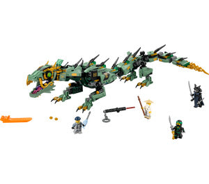 LEGO Ninjago Movie 70612 Green Ninja Mech Dragon, Retired, Certified in white box, Pre-Owned