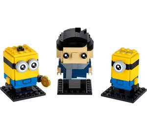 40420 Gru, Stuart, & Otto Brickheadz, NIB, Retired