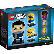 40420 Gru, Stuart, & Otto Brickheadz, NIB, Retired