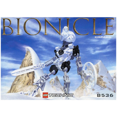 LEGO BIONICLE 8536 Kopaka (RARE!), NIB, Retired