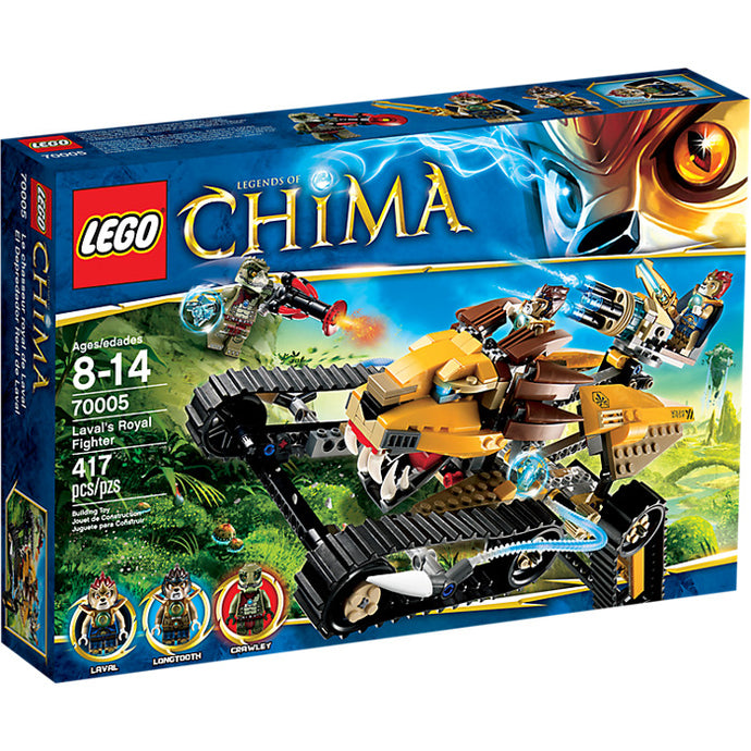 LEGO Legends of Chima 70005 Laval's Royal Fighter, NIB, Retired