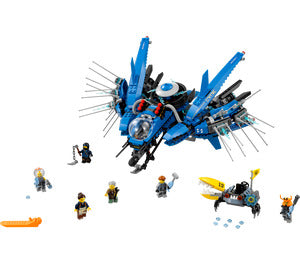 LEGO NINJAGO MOVIE 70614 Lightning Jet, Retired, Certified in white box, Pre-Owned