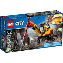 LEGO City 60185 Mining Power Splitter, Retired, NIB (Box Damaged)