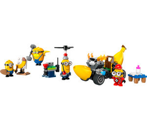 LEGO Despicable Me 4 75580 Minions and Banana Car, Certified in white box, Pre-Owned