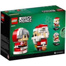 40274 Mr. & Mrs. Claus, NIB, Retired