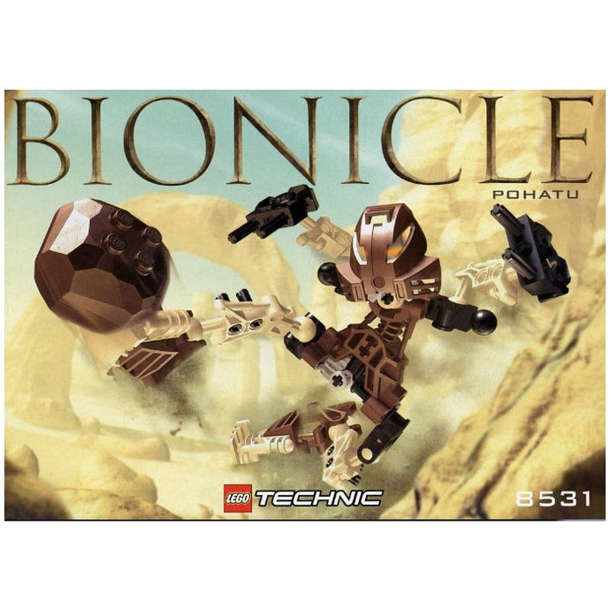 LEGO BIONICLE 8531 Pohatu (RARE!), NIB, Retired