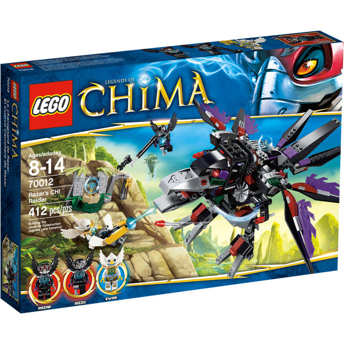 LEGo Legends of Chima 70012 Razor's CHI Raider, NIB, Retired