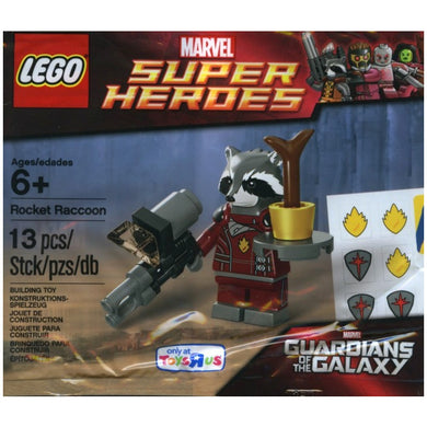 LEGO Marvel Superheroes 5002145 Rocket Raccoon polybag, Retired, NIB