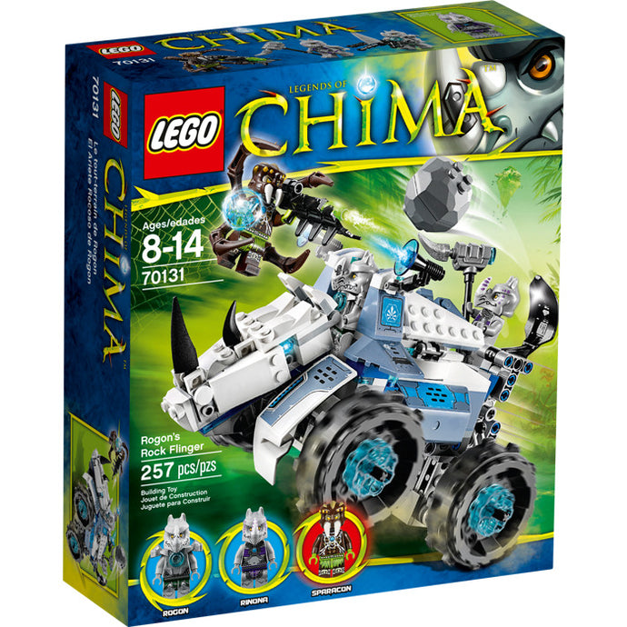 LEGO Legends of Chima 70131 Rogon's Rock Flinger, NIB, Retired