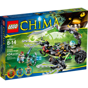 LEGO Legends of Chima 70132 Scorm's Scorpion Stinger, NIB, Retired