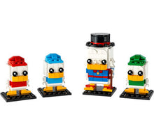 40477 Scrooge McDuck, Huey, Dewey and Louie Brickheadz, NIB, Retired
