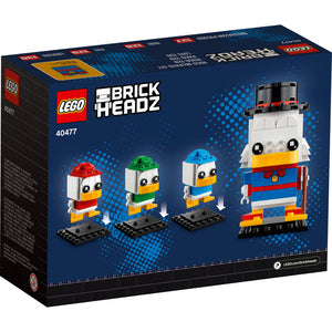 40477 Scrooge McDuck, Huey, Dewey and Louie Brickheadz, NIB, Retired