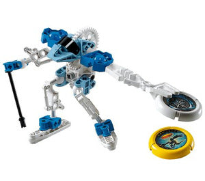 8501 Ski/Ice Throwbots, Retired, Certified in original box, Pre-Owned