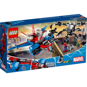 LEGO Spider-Man 76150 Spiderjet vs. Venom Mech, NIB, Retired