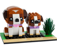 40543 St. Bernard Brickheadz, NIB, Retired