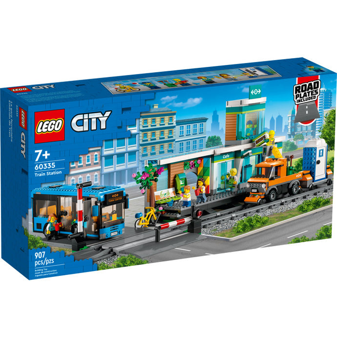 60335 Train Station, NIB, Retired