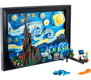 LEGO IDEAS 21333 Vincent van Gogh - The Starry Night, Certified in white box, Pre-Owned