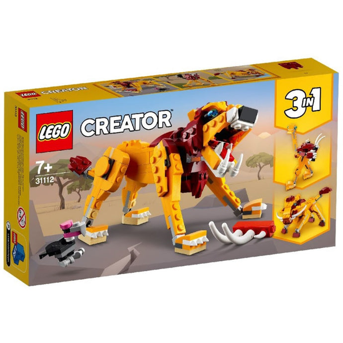 LEGO Creator 31112 Wild Lion, Retired, NIB