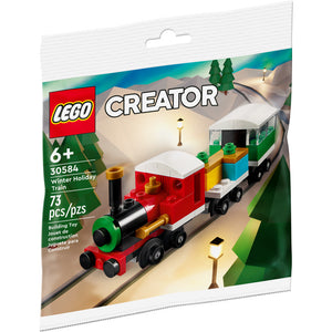 30584 Winter Holiday Train Polybag, NIB, Retired