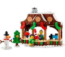 40602 Winter Market Stall, Retired, Certified in original box, Pre-Owned