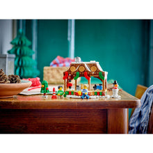 40602 Winter Market Stall, Retired, Certified in original box, Pre-Owned