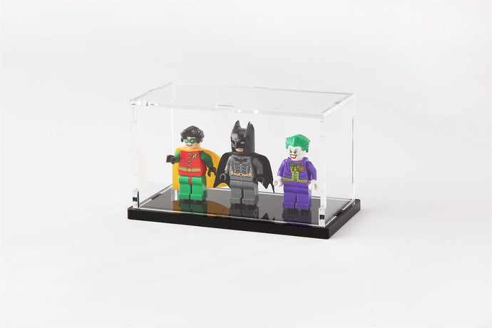 3 Figure Case - Black - Tricked Out Bricks