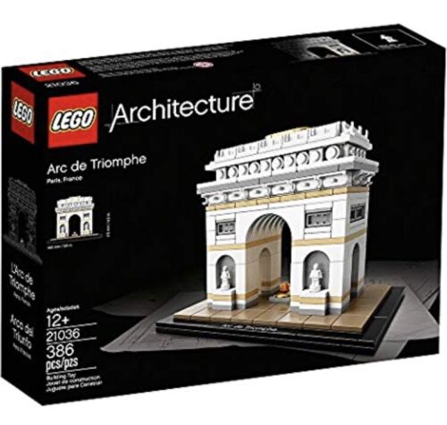 Retired Architecture selling Arc De Triomphe 21036 NIBS!