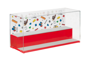 Play and Display Case Transparent Red