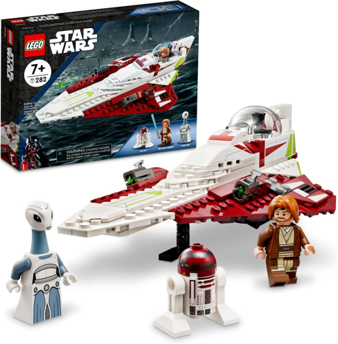 Obi-Wan Kenobi's Jedi Starfighter™ LEGO 75333 Certified in white box.