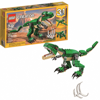 31058 Mighty Dinosaurs, Retired, Damaged Box