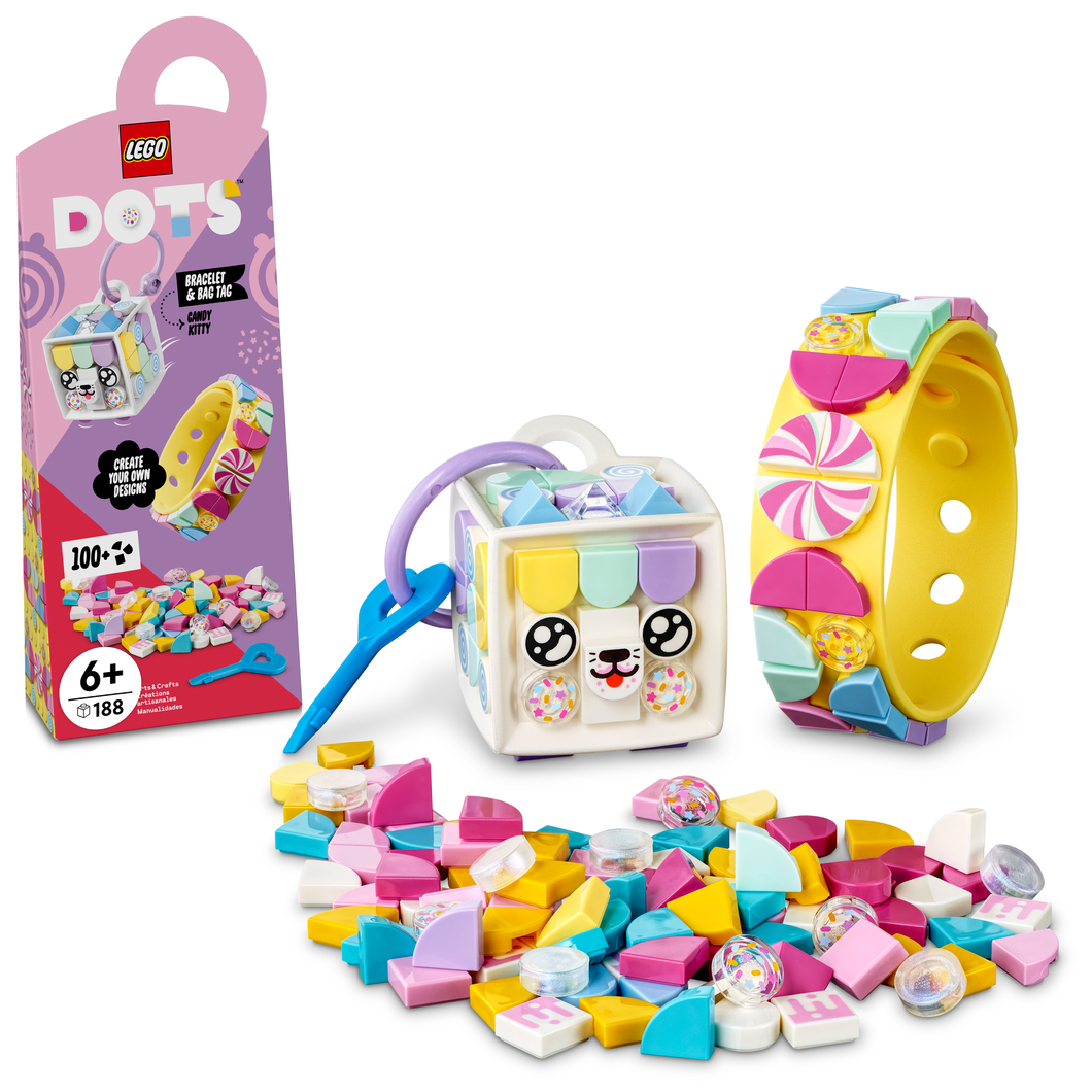41944 Candy Kitty Bracelet & Bag Tag