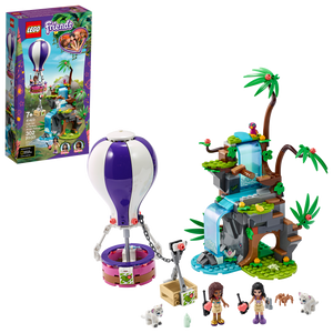 Tiger Rescue Lego Set 41423 LEGO Friends Tiger Hot Air Balloon
