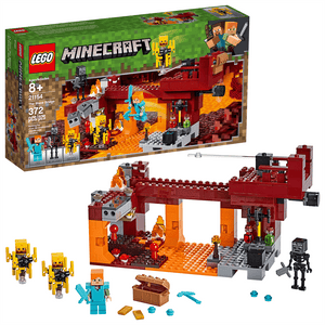 The Blaze Bridge - Minecraft LEGO 21154 Certified (used) in white box, retired