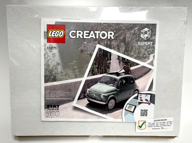 10271 Fiat 500, Retired, Certified in white box, Pre-Owned