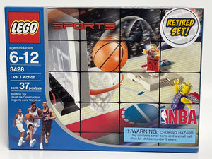 NBA Sports 1 vs. 1 Action LEGO 3428 [Retired] NIB Rare 2003