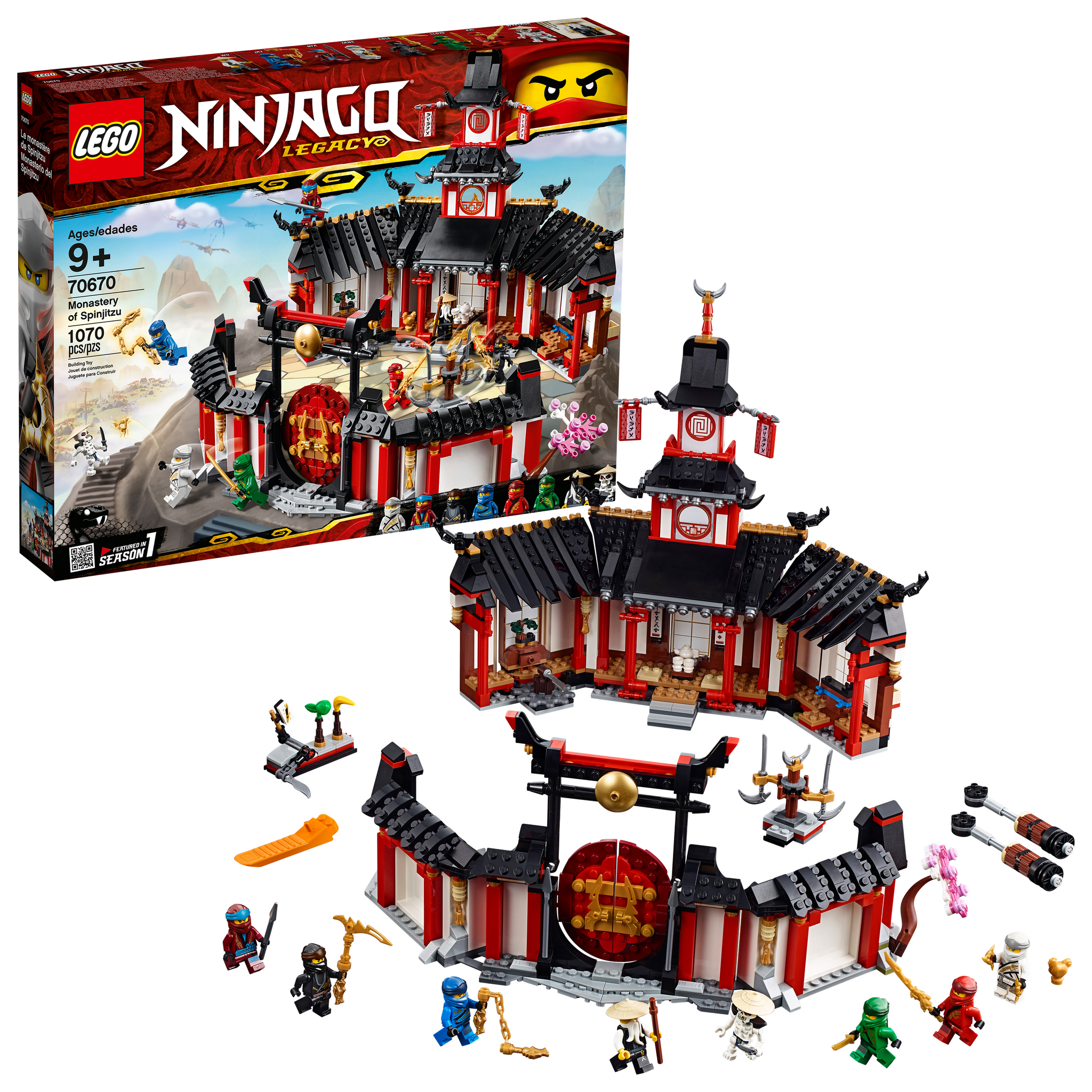 70670 Monastery of Spinjitzu – Bricks and Minifigs Huntsville AL