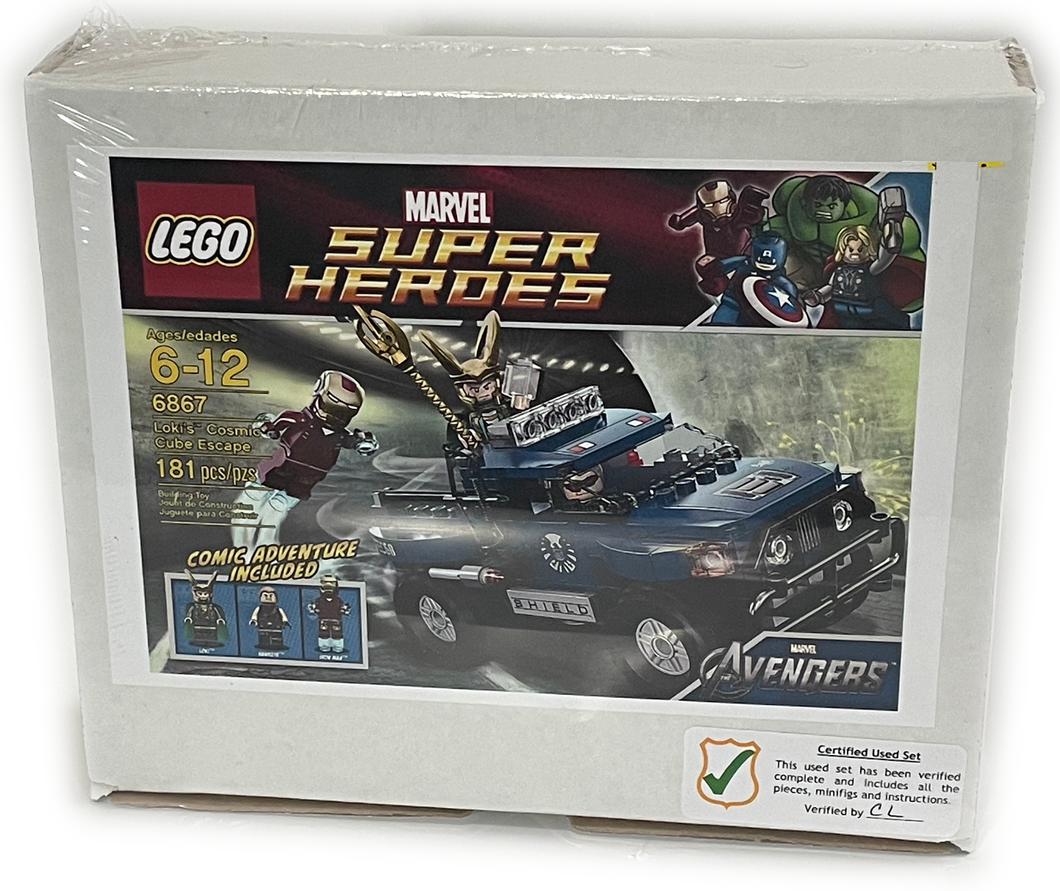 6867 LEGO Marvel Super Heroes - Loki's Cosmic Cube Escape [Retired]