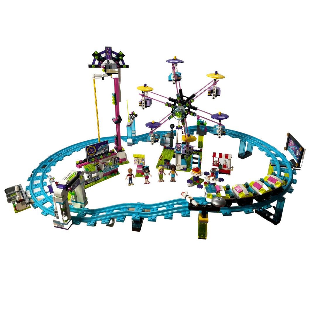 Amusement Park Roller Coaster - Friends - USED - Built