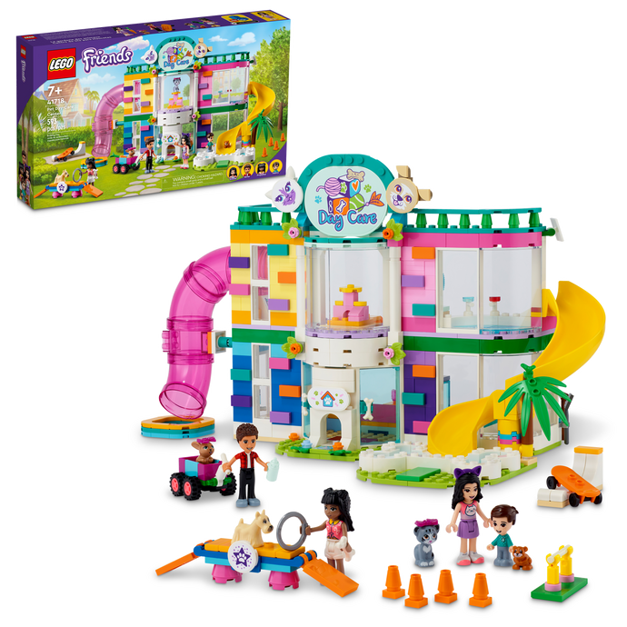 LEGO Friends 41718 Pet Day-Care Center, NIB, Retired