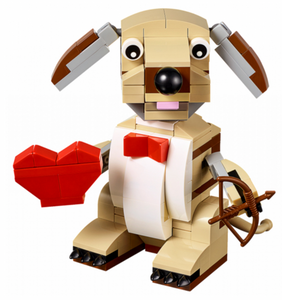 Valentine's Day Cupid Dog - Seasonal  2016 - Retired