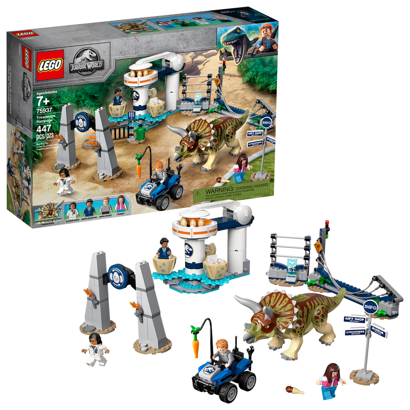 75937 Triceratops Rampage Bricks and Minifigs Huntsville AL
