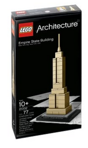 Architecture Empire State Building - LEGO 21002 Certified Retired
