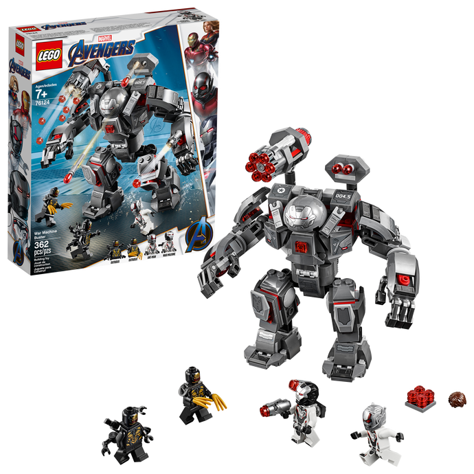 LEGO Marvel Superheroes 76124 War Machine Buster, NIB, Retired