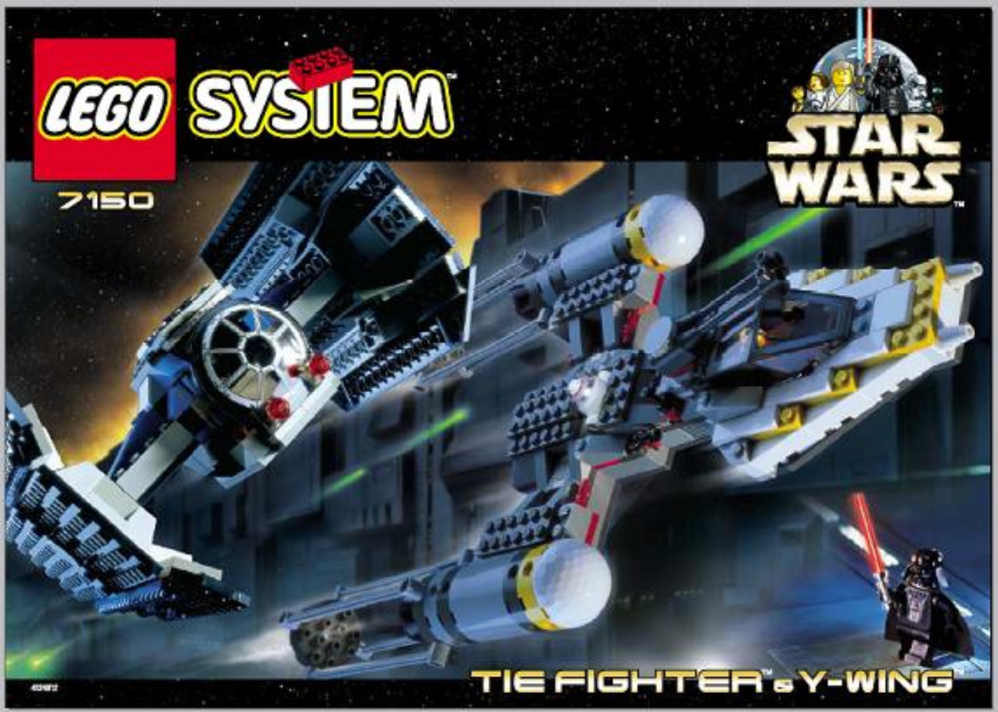 Lego star wars retailer y wing fighter