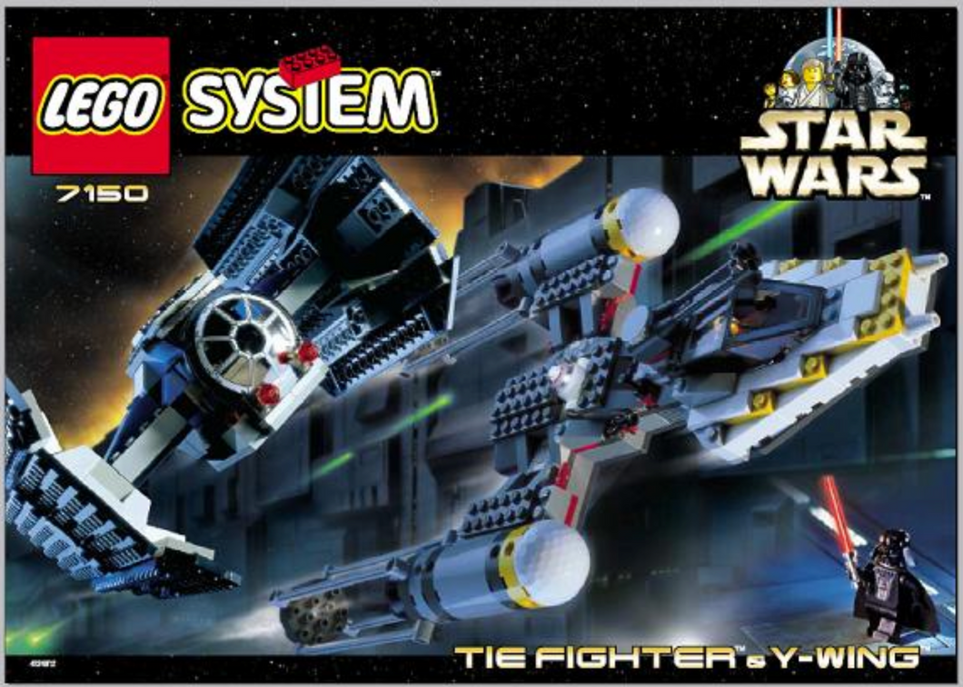 TIE Fighter & Y-wing - LEGO® Star Wars - 7150 - NIB – Bricks and